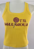 Sweet Yellow Racerback Tank Top
